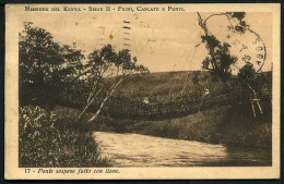 Missione Del Kenia - Ponte Sospeso - Viaggiata 1925 - Rif. Ab620 - Kenia