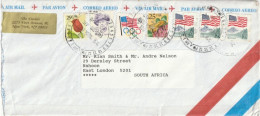 United States USA Cover - 1995 1994 - Mary Cassar Flag Flags Bee Bees Honeybee Tulip Flowers - Covers & Documents