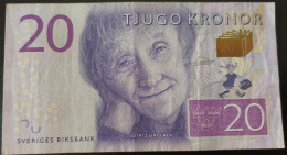 BILLETE DE SUECIA DE 20 KRONOR DEL AÑO 2015  (BANKNOTE) - Schweden