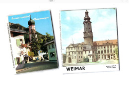 Lot De 68 Cartes Postales"Allemagne" + Snapshots "Rothenburg An Der Tauber",Ulm","Weimar",Oberammergau". - Sammlungen & Sammellose