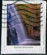 VEREINIGTE STAATEN ETATS UNIS USA 2023 WATERFALLS: UPPER FALLS, NORTH CAROLINA USED PAPER MI 6083 YT 5680 SN 5802L - Gebraucht