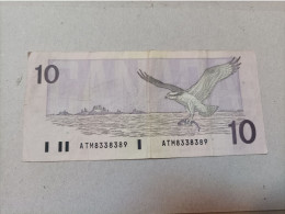 Billete Canadá, 10 Dólares, Año 1989 - Canada