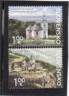 Slovakai 2023, Nitrianska Blatnica + Monastery Tatev, Joint Edition With Armenia, Used - Gebraucht