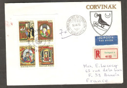 Hungary 1970 FDC Mi 2607-10 BL ... Bc601 - FDC