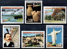 Bolivia 1999 ** CEFIBOL 1687-92. Cochabamba: History, Ecology And Tourism. - Bolivien