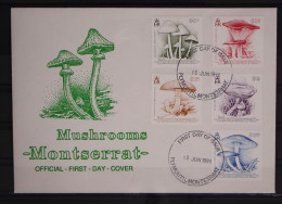 Montserrat 804-808 Postfrisch Als FDC / Pilze #GC246 - Montserrat