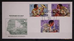 Mali 1354-1356 Postfrisch Als FDC / Pilze #GC254 - Mali (1959-...)