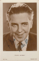 WALTER JANSSEN - Actor & Film Director Born In Krefeld Germany - Autograph Autographe Signature Autogramm - Attori E Comici 