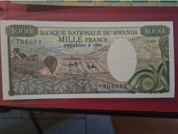 87//..billet Rwanda. 1000 Francs Année1978..tres Bon Etat  Voir Neuf - Sonstige – Afrika