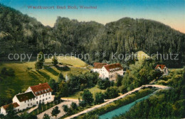 43510836 Bad Boll Bonndorf Panorama Wutachtal Stempel Geprueft  - Bonndorf