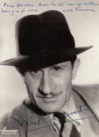 NOEL ROQUEVERT - Theater & Film Actor Born In Doue La Fontaine France - Autograph Autographe Signature Autogramm - Acteurs & Comédiens