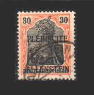 DR Abstimmungsgebiete Allenstein 1920, Mi. 6, O Gestempelt, S. Scan - Allenstein