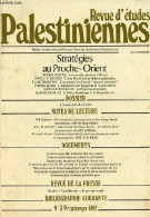 Revue D'études Palestiniennes N°3 Printemps 1982 - La Nouvelle Question D'orient - Les Accords De Camp David Et Le Probl - Autre Magazines