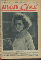 Mon Ciné - 2e Année N°55, 8 Mars 1923 - Portrait De Germaine Fontanes - Vous Avez La Parole - Le Prince Des Ténèbres, Ch - Autre Magazines