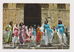 Group Young Women With Traditional Syrian Costumes, Vintage Photo Postcard Rppc (53547) - Pin-Ups