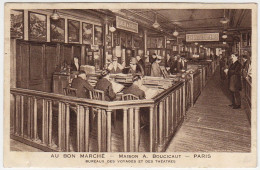 75 - T14142CPA - PARIS - ARR. 06 - Au Bon Marché, Maison A. Boucicaut, Bureaux Des Voyages Et Des Theatres - Bon état - - District 06