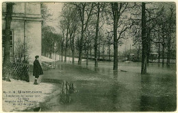 92 - B13088CPA - SAINT CLOUD - Inondation Devant La Salle D'honneur Du 101e De Ligne - Bon état - HAUTS-DE-SEINE - Saint Cloud