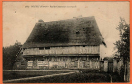 27 - B34876CPA - ROUTOT - Vieille Chaumière Normande - Pub MENIER Et PICON - Très Bon état - EURE - Routot