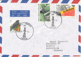 Belgium Air Mail Cover Sent To Germany 20-5-1994 Topic Stamps - Altri & Non Classificati