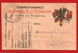 (RECTO / VERSO) CARTE CORRESPONDANCE DES ARMEES DE LA REPUBLIQUE 1916 - CACHET BATAILLON MONTENEGRIN - ARMEE D' ORIENT - Lettres & Documents