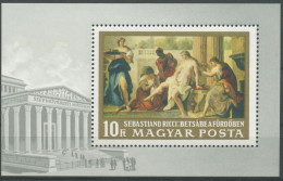 Ungarn 1968 Gemälde Italienischer Meister Block 67 A Postfrisch (C92439) - Blocs-feuillets