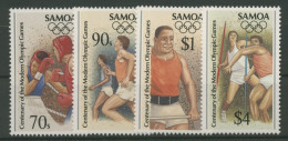 Samoa 1996 100 Jahre Olympische Spiele Der Neuzeit 836/39 Postfrisch - Samoa (Staat)