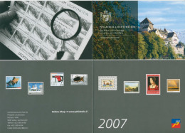 Liechtenstein 2007 Jahresmappe Jahrgang 2007 Komplett Postfrisch (XL11820) - Nuovi