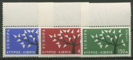 Zypern 1963 Europa CEPT Oberrand 215/17 OR Postfrisch - Nuovi