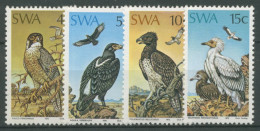 Südwestafrika 1975 Greifvögel Kaffernadler Schmutzgeier 402/05 Postfrisch - Africa Del Sud-Ovest (1923-1990)