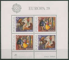 Portugal 1979 Europa CEPT Post-u.Fernmeldewesen Block 27 Postfrisch (C91070) - Blocks & Kleinbögen