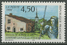Frankreich 1996 Jeanne D'Arc Geburtshaus 3150 Postfrisch - Unused Stamps