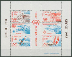 Wallis Und Futuna 1988 Olympische Spiele Seoul Block 3 Postfrisch (C40130) - Blocks & Sheetlets