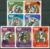 Ungarn 1973 Olympische Sommerspiele München Medaillen 2847/53 A Postfrisch - Nuevos