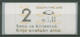 Finnland ATM 1993 Posthörner Einzelwert ATM 12.6 Z2 Postfrisch - Viñetas De Franqueo [ATM]