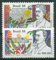 Brasilien 1988 Tag Des Buches Blumenliteratur 2269/70 Postfrisch - Nuovi