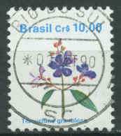 Brasilien 1990 Freimarke Blüten Veilchenbaum 2352 Gestempelt - Gebraucht