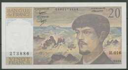 Frankreich 20 Francs 1986, Debussy, KM 151 A, Leicht Gebraucht (K1699) - 20 F 1980-1997 ''Debussy''
