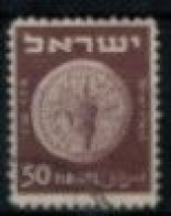 Israël - "Monnaie Ancienne" - Oblitéré N°26 De 1949 - Used Stamps (without Tabs)