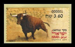 Israel 2024 Mih. A183 Animals From The Bible. Birds. Cattle MNH ** - Viñetas De Franqueo (Frama)