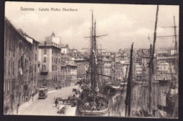 SAVONA - CALATA PIETRO SBARBARO - F.P. - STORIA POSTALE - Savona