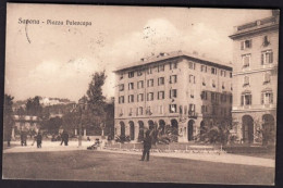 SAVONA - PIAZZA PALEOCAPA - F.P. - STORIA POSTALE - Savona