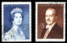 LIECHTENSTEIN 1960 Nr 402-403 Gestempelt SA1CD62 - Used Stamps