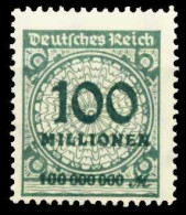 D-REICH INFLA Nr 322AP Postfrisch X6B4842 - Ongebruikt