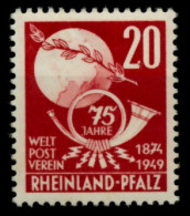 FRANZ. ZONE RL-PFALZ Nr 51 Postfrisch X7362EA - Renania-Palatinado