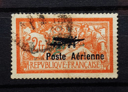 06 - 24 - France - Poste Aérienne N°1 Oblitéré - Cote : 250 Euros - 1927-1959 Gebraucht