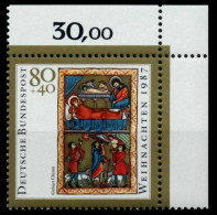 BRD 1987 Nr 1346 Postfrisch ECKE-ORE X8F7982 - Unused Stamps
