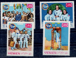 YEMEN 1969 APOLLO 11  MI No 781-4 MNH VF!! - Asien