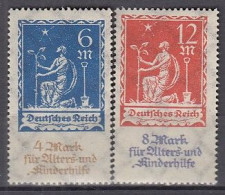 DR  233-234, Postfrisch **, Alters- Und Kinderhilfe, 1922 - Ongebruikt