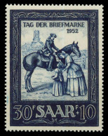 SAARLAND 1952 Nr 316 Postfrisch X7DA71E - Ungebraucht