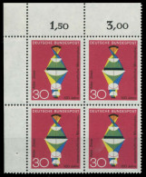 BRD 1968 Nr 548 Postfrisch VIERERBLOCK ECKE-OLI X7F0B22 - Unused Stamps